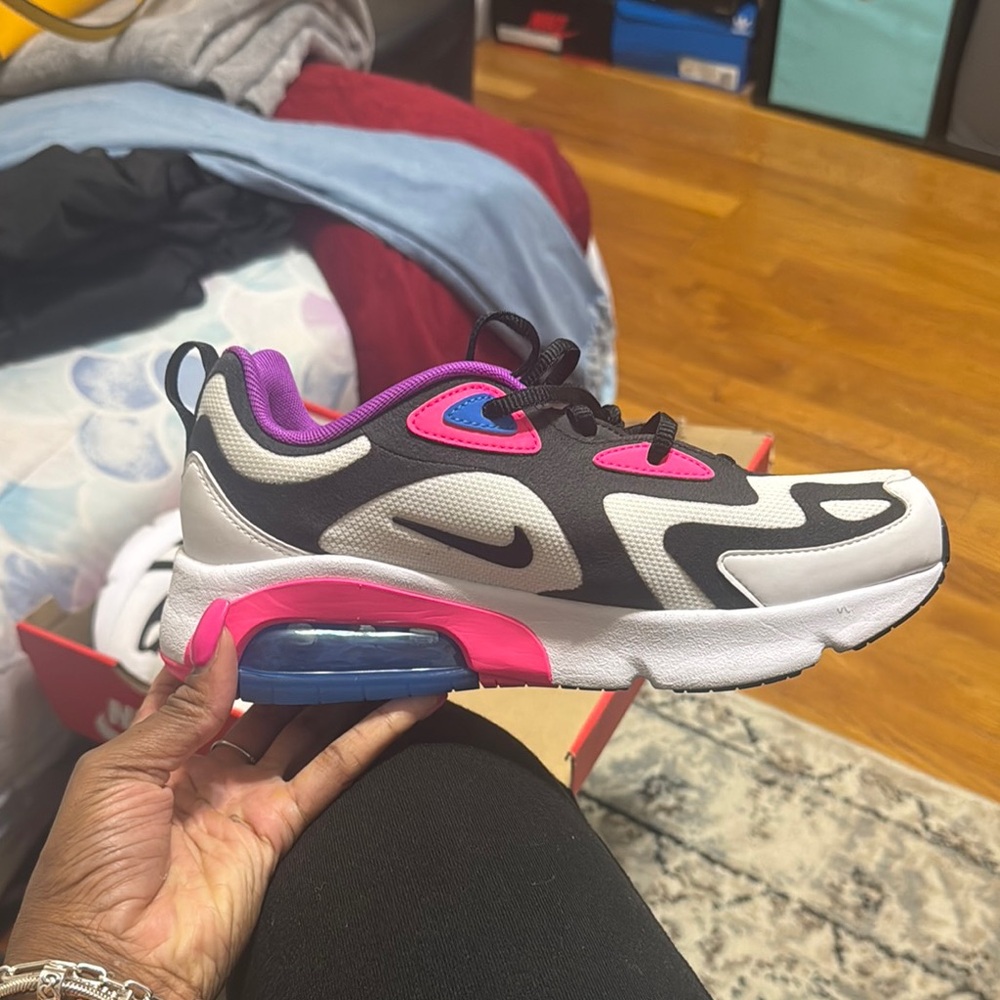Nike Kids Sneakers Black Pink Blue